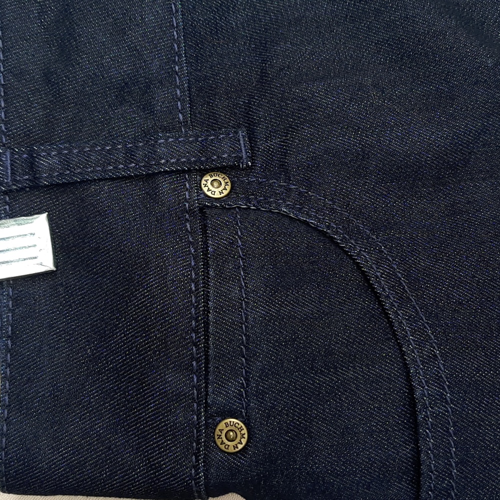 Dana Buchman Dark Wash Denim Skirt Sz 12 NWT - Picture 6 of 7